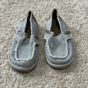 The Children's Place Gray and Brown Moccasin Shoes